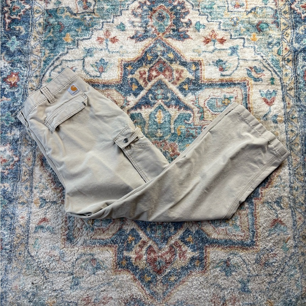 Carhartt Men's Khaki Cargo Pants